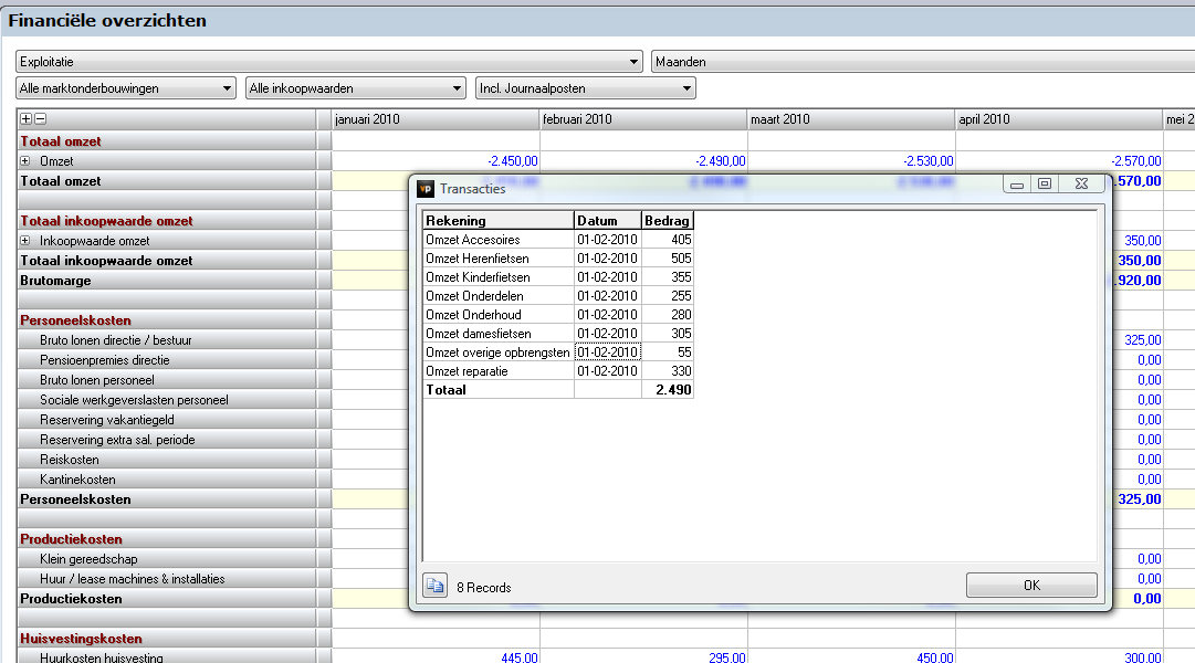 4 Invoer 51 Brongegevens opslaan Op het moment dat u voor deze optie kiest, slaat Visionplanner de brongegevens op in een apart aangemaakte databasebestand. Dit bestand (*.