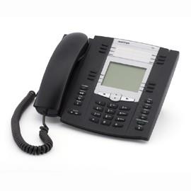 SIP telefoons worden niet via een PC aangesloten maar worden via het bedrijfsnetwerk aan Xelion gekoppeld. Afbeelding 83: SIP telefoon die via het bedrijfsnetwerk met Xelion gekoppeld kan worden.
