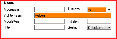 13 Instellingen 13.2 HET TABBLAD UNIEKE VELDEN Het tabblad Unieke velden is ontwikkeld om te voorkomen dat u personen of bedrijven dubbel invoert.