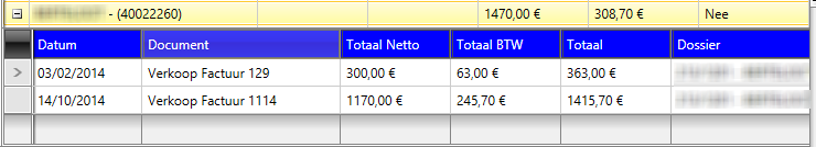 B. Klantenlisting Na elk kalenderjaar vraagt de overheid een overzicht van alle gefactureerde bedragen en de opgevraagde BTW aan jullie klanten.