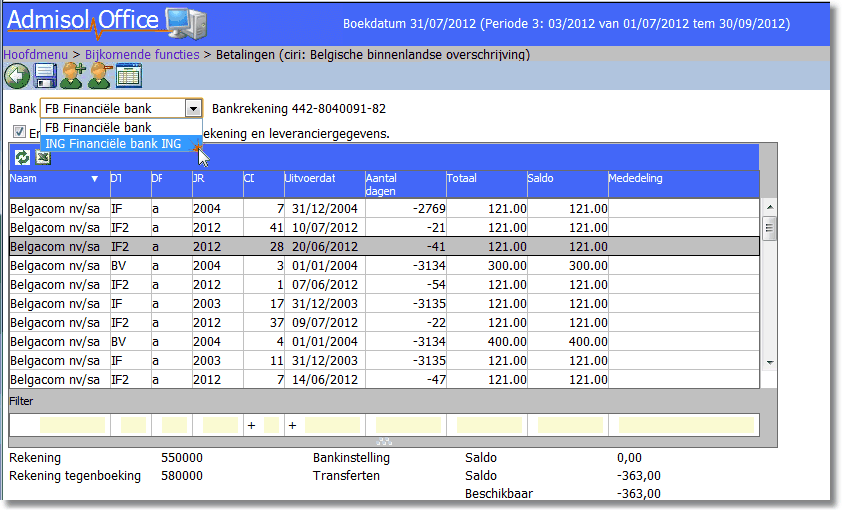 Betalingsbestanden 247 23.