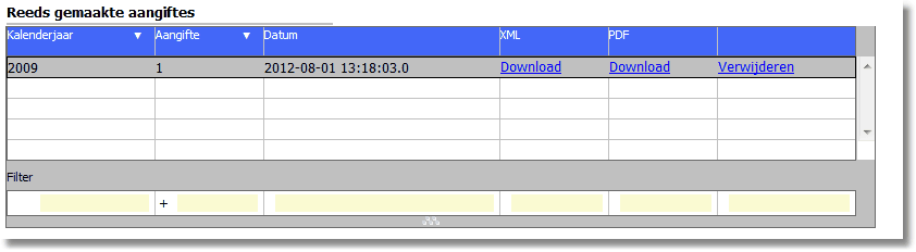 280 Admisol, online boekhouden Vervolgens kan u de xml downloaden, opslaan en