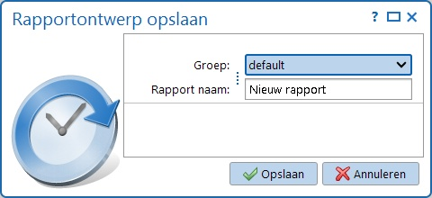 TimeWriter Standard N.B. De opties Groeperen, Totaal en Nieuwe Pagina zijn niet beschikbaar voor numerieke velden. Deze opties zijn in dat geval uitgeschakeld voor bewerken. 5.