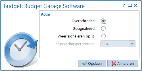 Budgetcontrole Medewerkers die als budgetbewakers aan budgetten zijn gekoppeld dienen de aan hen toegekende budgetten te controleren. Kies Controle Budgetcontrole in de Module verkenner.