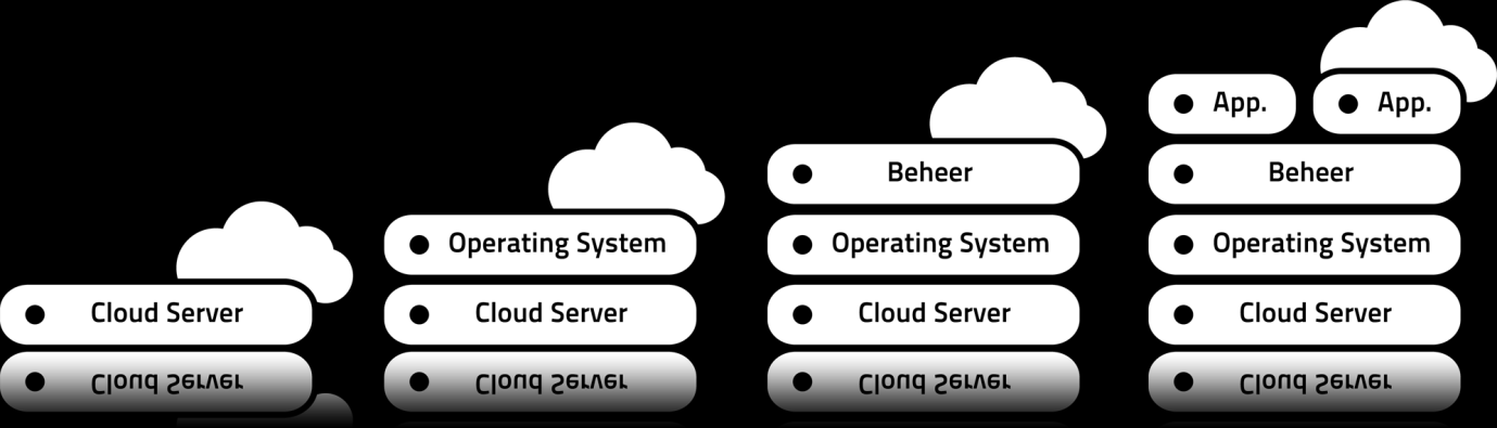 3 Aanvullende Opties Een Cloud Server wordt standaard opgeleverd zonder Operating System(OS), beheer en applicaties. U kunt deze wel als aanvullende optie bijkopen.
