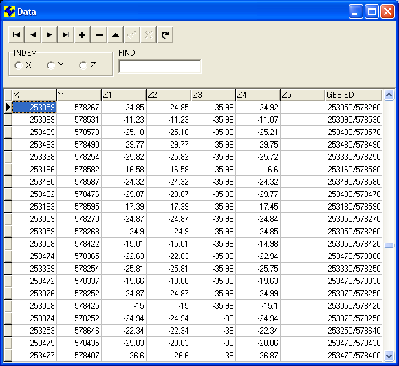 5. Monitor Naast de visualisatieschermen kent DooX een groot aantal monitorschermen: Legenda Monitor Kleurenschema Data Monitor Data winlocatie Divers Monitor Coördinaten Com Port Monitor Com poorten