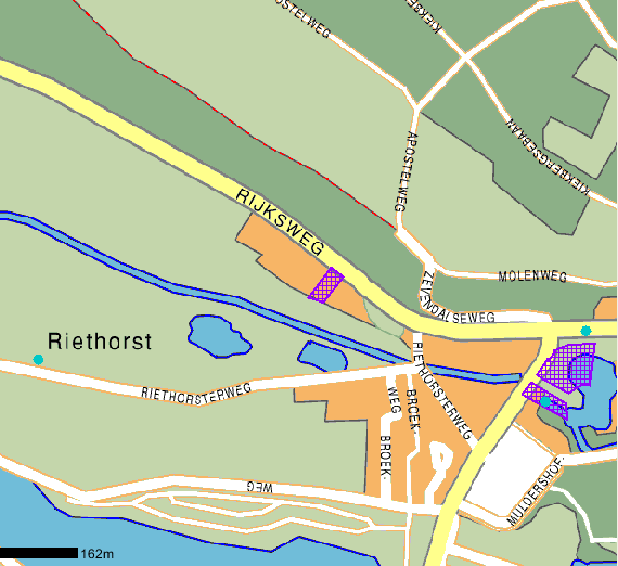 Bodeminformatie De plattegronden geven een beeld van de onderzoekslocaties en de status, de