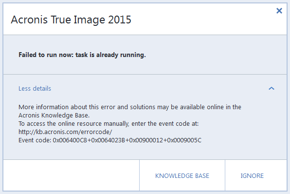 Een systeemrapport maken met de opdrachtregelprompt 1. Voer Windows-opdrachtprocessor (cmd.exe) uit als administrator. 2. Wijzig de huidige map in de Acronis True Image 2015-installatiemap.