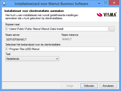 Updatehandleiding 6a. Installatie voltooid Klik op Voltooien om de installatie te voltooien. Houd er rekening mee dat de installatie enige tijd in beslag kan nemen. Onderbreek de procedure niet.