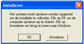 Zie het volgende voorbeeld: 5. Klik op Volgende om verder te gaan met de installatie.