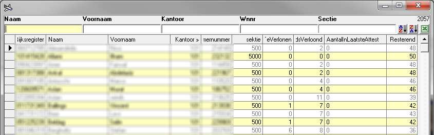 1.28. Ticket 102629 Federgonlijsten Voor het aanmaken van sommige Federgonlijsten, wordt er gewerkt met een referentiedatum.