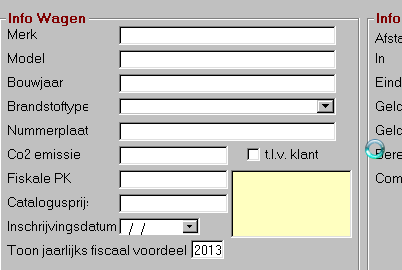 De wnnr werd toegevoegd in het lijstscherm van WN s: 1.38.