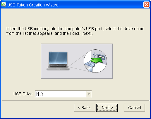 Bijlage Gebruiken van de ingebouwde wizard U kunt de in Network Connection ingebouwde wizard gebruiken om Network Connection te kopiëren naar een USB-flashgeheugen.