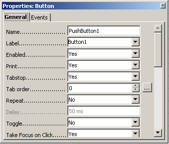 Leren programmeren met OpenOffice.org Stap 3: Sleep een knop op het werkblad Stap 4: Merk op dat in de werkblak, door het aanklikken van de knop, ook de ontwerpmode aan staat.