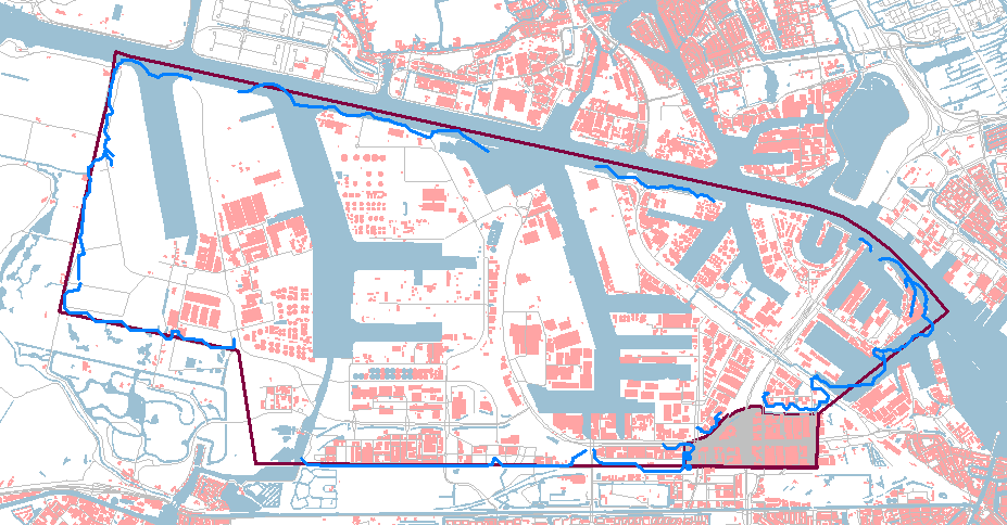 Havenbedrijf Amsterdam; aanpassing zone Westpoort Bedrijfsruimten Voor kantoren en andere bedrijfsruimten waar personen zich voor een langere periode gedurende de dag verblijven, kan als toesing 60