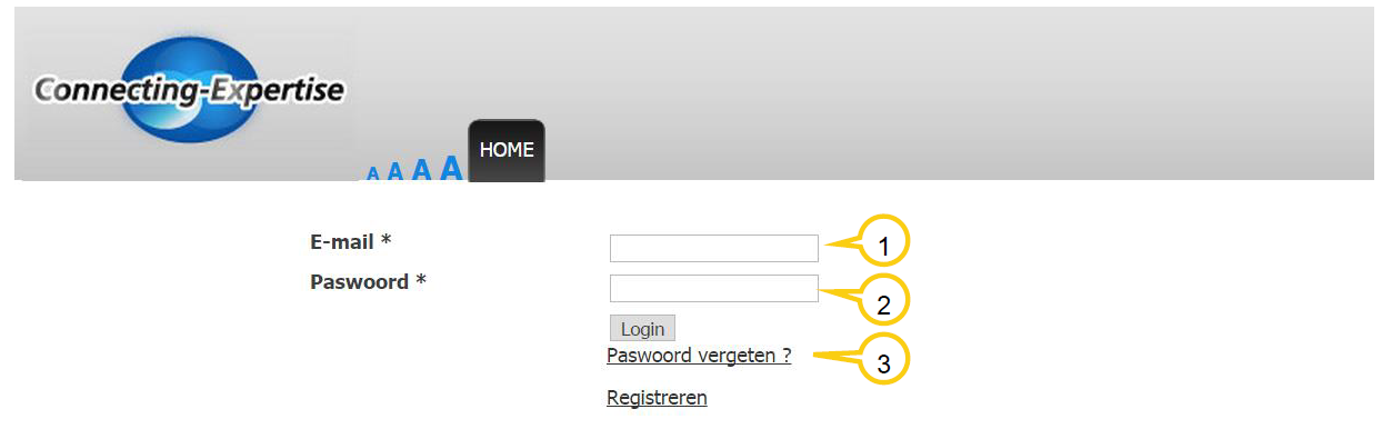 Technische ondersteuning ICT-profielen - Hoe? Stap 2: Meld aan: - Op customer.