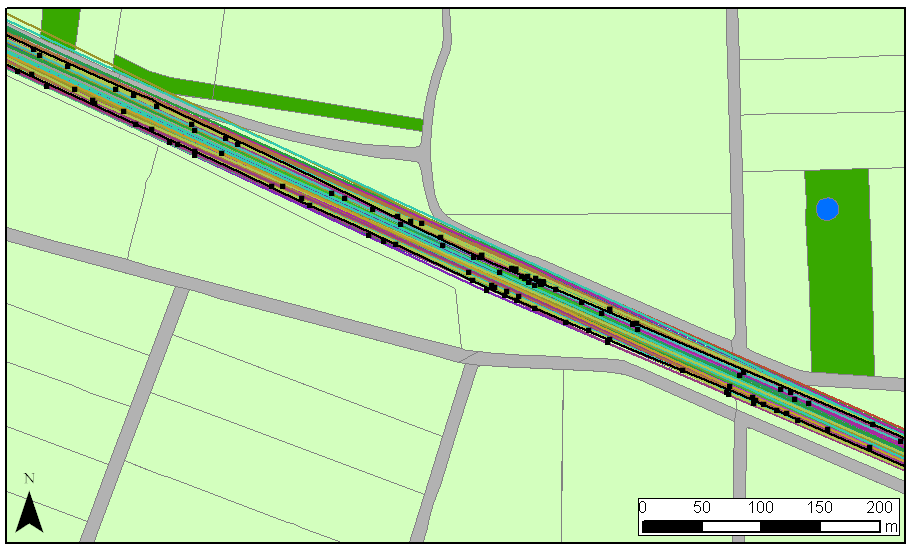 GPS Blackboxen voor tracking en tracing 61 II.3 WebTech De WebTech heeft tijdens de testfase een lagere verzendfrequentie gehad dan de Momo en de Waveon. Dat is in de kaarten duidelijk terug te zien.