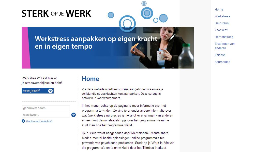 Interventies: werkstress