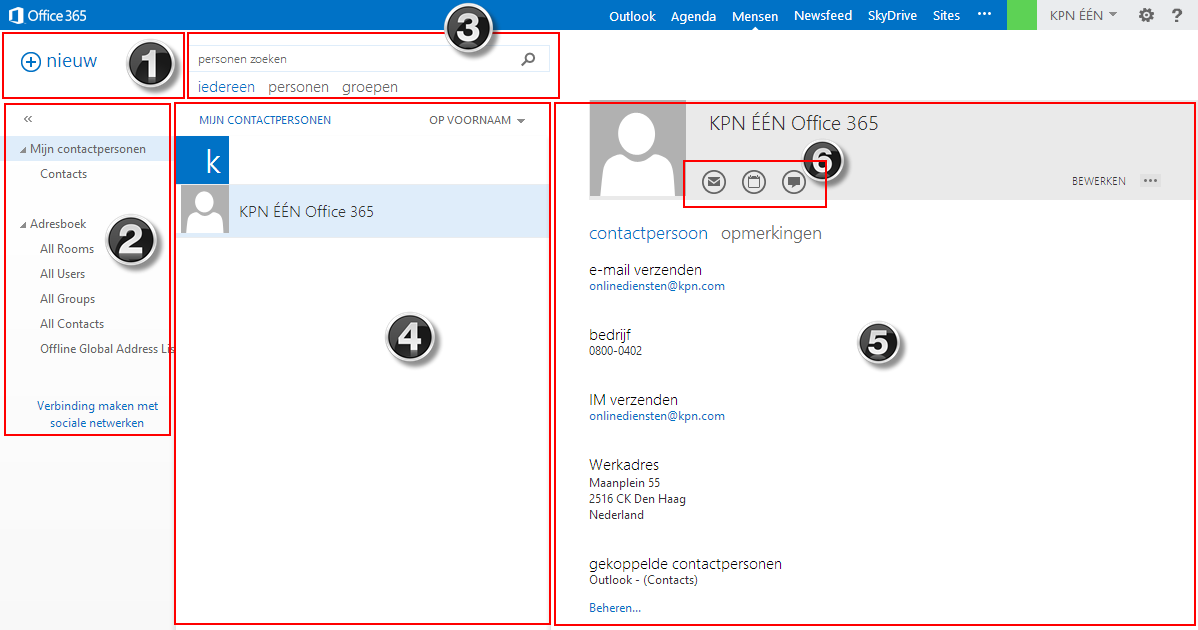 Als u meer informatie wilt over agenda's in Outlook Web App, gaat u naar office.microsoft.com. 3.5.