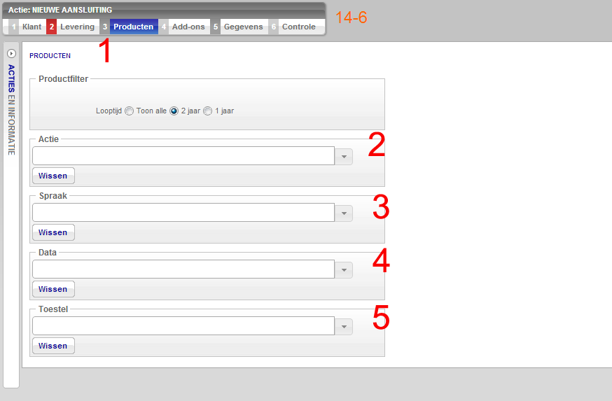 De FPP flows FPP nieuwe aansluiting en FPP verlenging blijven aanwezig om Sim-Only data abonnementen