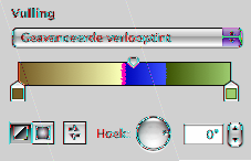 Een verlooptint als vulling voor een object gebruiken Gebruik de opties in het infovenster 'Afbeelding' om de verlooptint in te stellen waarmee u het object vult.