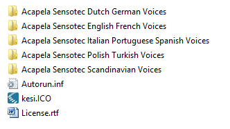 Klik op installeren. Opmerking: Als je dit pakket stemmen toch installeert bij een versie eerder dan v14, dan zal je deze stemmen niet kunnen gebruiken in Kurzweil 3000.