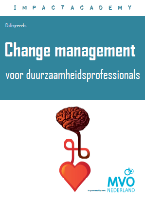 Change management voor duurzaamheidsprofessionals Panta rhei óók duurzaamheid en verandermanagement Type Sprekers dr. Rob van Es, dr. Marco de Witte, prof.dr. Thijs Homan, drs.ing.