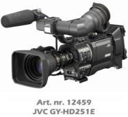 Sony BRC-300 Op afstand bestuurbare 3- CCD-chip beveiligingscamera 12458 Sony DXC50 DV-CAM 26102* JVC GY-HD251E Semiprofessionele 3-CCDchip HDV Camcorder 12459* Documentcamara Samsung UF-80