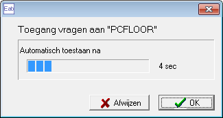 48.1 Toegang vragen U kunt toegang vragen door op het slotje te klikken (rood).