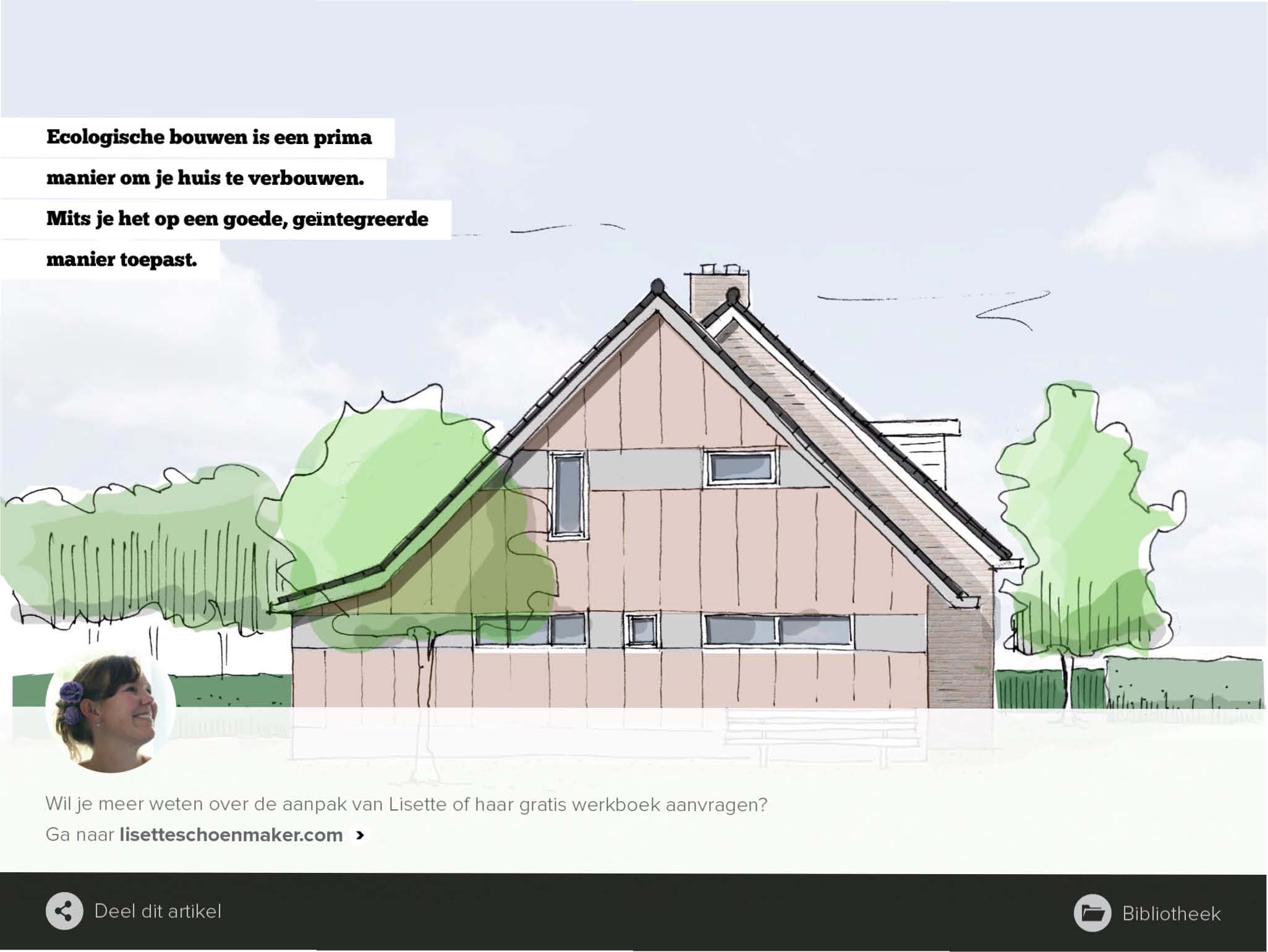 Ecologische bouwen is een prima manier om je huis te