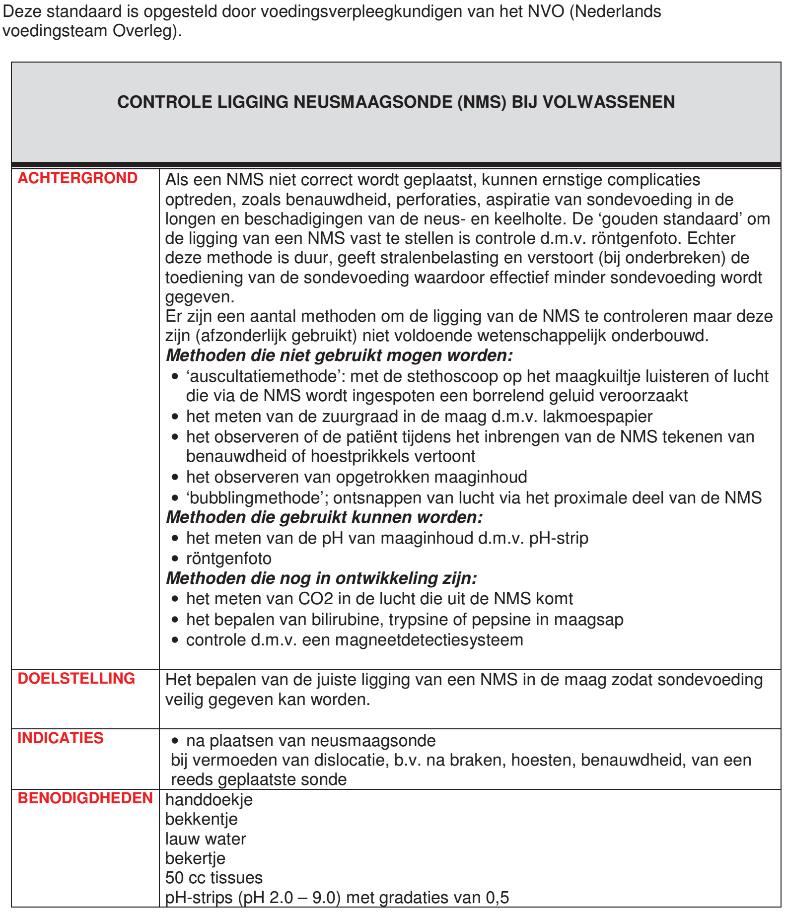 Opleiding: Risicovolle en