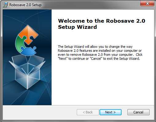 Robosave 2.0 5 2. DE INSTALLATIE Download het Robosave installatieprogramma (Robosave20x.msi) van de webpagina http://www.gerritmantel.nl/sub_programmas.html en sla het op in uw Downloads map.