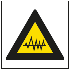 Werkdocument 4: Basisteksten en teksten bij icoontjes Voor het communiceren over geotechnische risico s zijn er zes gele basisborden ontworpen die elk een bepaald type overlast representeren (zie