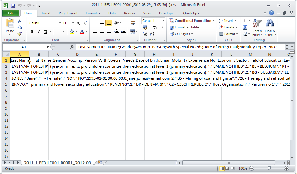 57. werken met de huidige nationale tekens maar die mogelijks niet juist of zo goed werken als de spreadsheet uitgevers. 10.2.