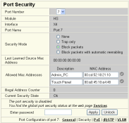 1X) Broadcast limiter Access protection for WBM Messages over SNMP-Traps and alarm