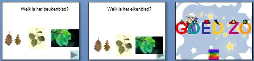 Oefeningen maken in PowerPoint Het is in PowerPoint mogelijk om allerhande oefeningen te maken. Een gewone PowerPoint presentatie kan een fotoreportage, een gesproken boek of een leesoefening worden.