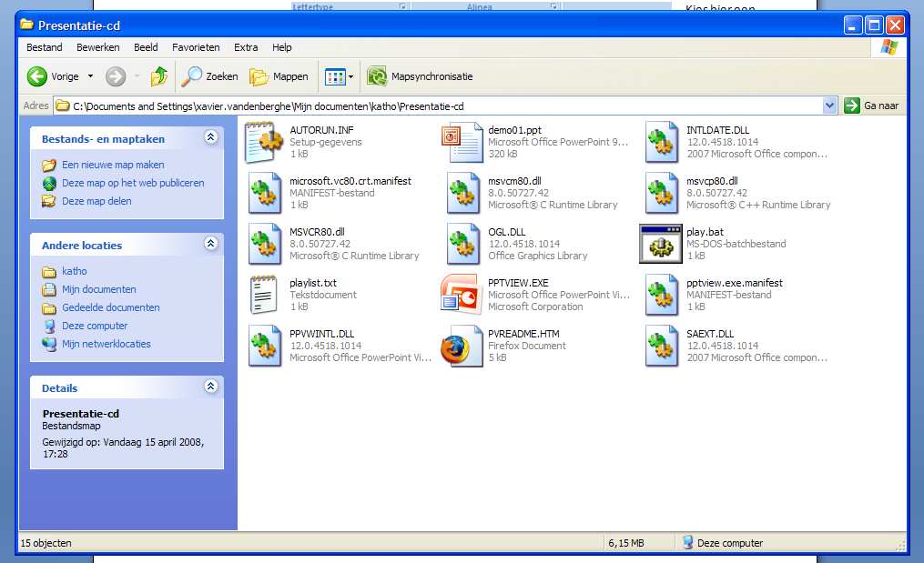 Microsoft POWERPOINT 2007 - module 2: De Office-knop 1-13 1. Klik op de Office-knop. 2. Selecteer Publiceren (niet klikken). 3.