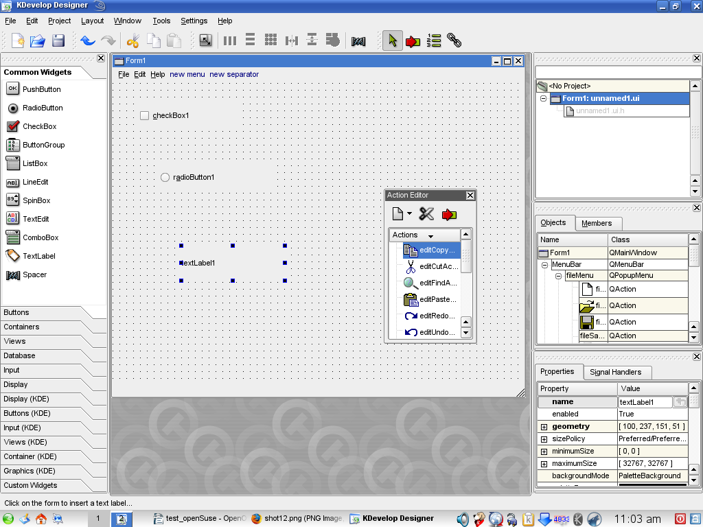 Kdevelop ontwikkeling ongeving Met Kdevelop heb je een mooie IDE voor het ontwikkelen van software like Visual Studio.