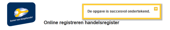 Selecteer het onderteken-certificaat Het aangetroffen certificaat dat voldoet als PKIO Notaris Beroepscertificaat wordt getoond. Het certificaat is persoonlijk, hier wordt dan ook één naam genoemd.