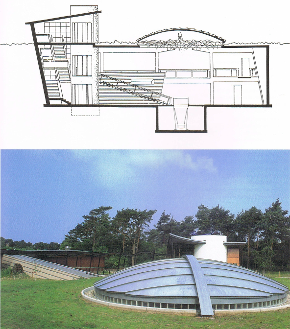 Het nationale Park de Hoge Veluwe heeft tussen 1990 en 1993 een centrum ontwikkeld dat