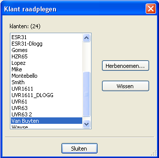 De klantmodus Winsol laat niet alleen het verwerken en analyse van de eigen bestanden toe, maar ook de analyse van vreemde data.