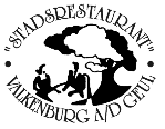Stads restaurant Valkenburg Sinds 1993 is Stads restaurant een begrip in het culinaire uitgaanscentrum van Valkenburg.