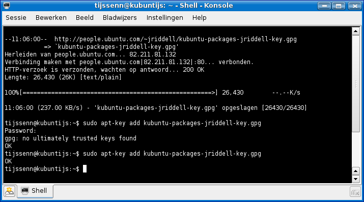 Programma Beschrijving filmpjes. Nu kan je PC alles afspelen. Installeren van KDE 3.5.3 Kort na het uitbrengen van de dapper distributie is een update van de KDE desktop uitgebracht.