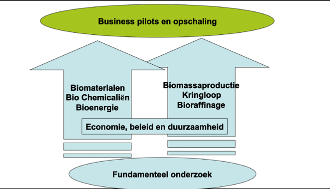 4 Acties 4.1 Programmalijnen Het Innovatiecontract Biobased Economy (BBBE2.0) is groot, veel omvattend en zeer verschillend in haar diverse onderdelen.