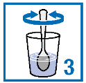 Voeg water toe; Roer tot het granulaat gelijkelijk in het water is verdeeld. Drink direct op. U moet het niet langer dan 24 uur laten staan voordat u het opdrinkt.