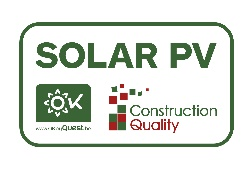 CNSTRUCTIN QUALITY - QUEST Document E - Referentieel Installatie/ontwerpbedrijven van fotovoltaïsche systemen Beoordelingscriteria,