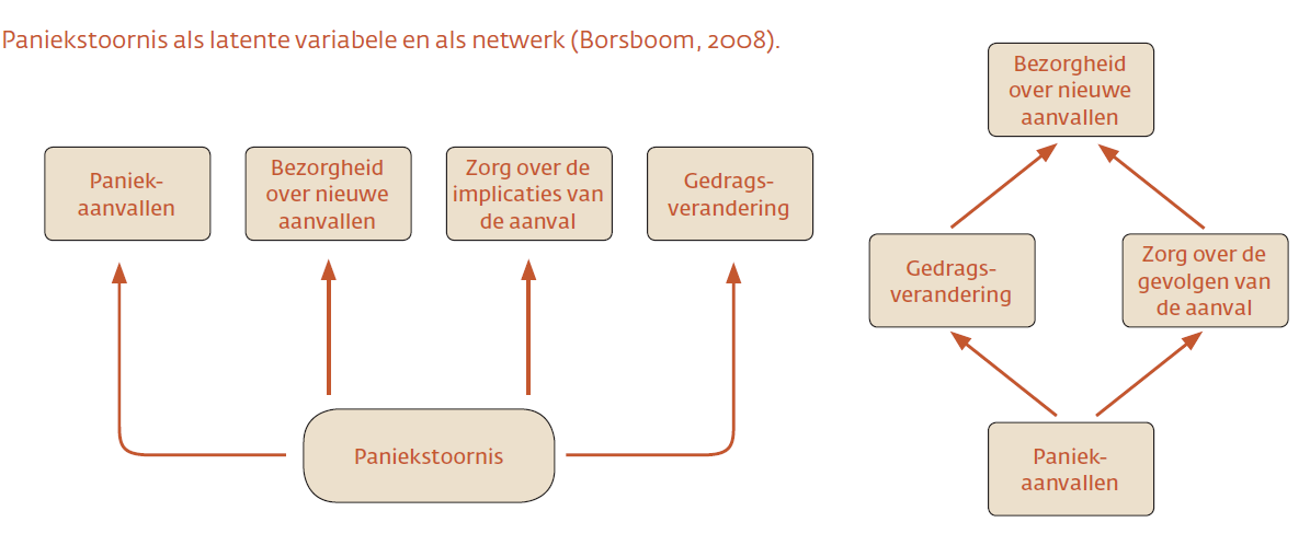 Hoe valt dit alles te verklaren? Ideeën ontleend aan de netwerktheorie (zie Borsboom et al., 2008, 2010, 2012; Cramer et al.