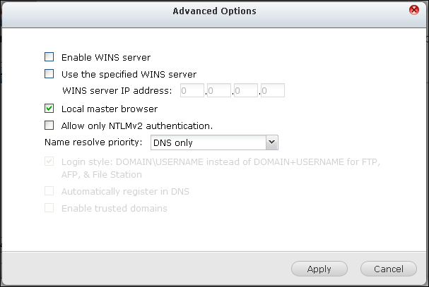 9.3 Netwerkservices 9.3.1 Win Microsoft Networking Schakel de bestandsservice voor Microsoft Networking in om de NVR