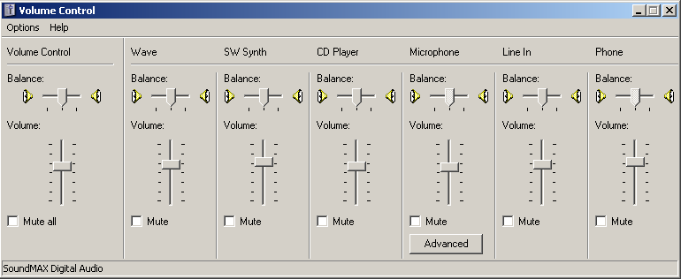 Stap 2: Microfoon en volume correct instellen Voordat u geluidsopnames met Odeo kunt gaan maken, moet u eerst controleren dat de microfoon geselecteerd is als input onder Volumeregeling / Volume