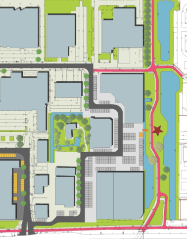 Quick- win 3: Herinrichting van Lylantsebaan tot woonwinkelpromenade Overzicht ingrepen - Voorterreinen en openbare ruimte langs Lylantsebaan worden samenhangend vormgegeven met een eenduidige